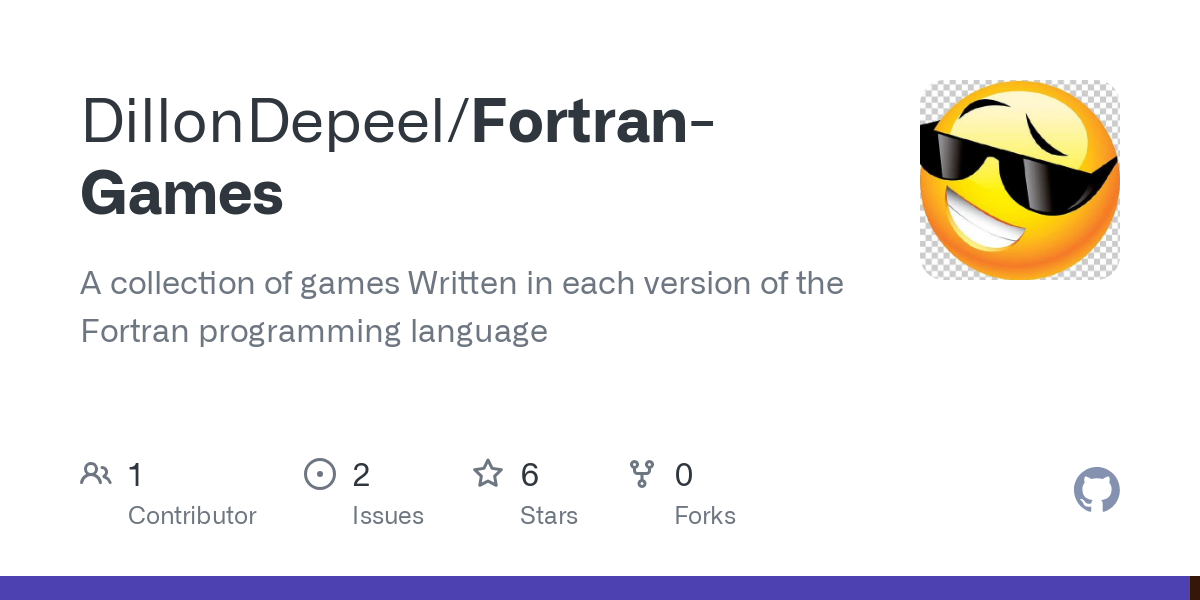 Fortran Games