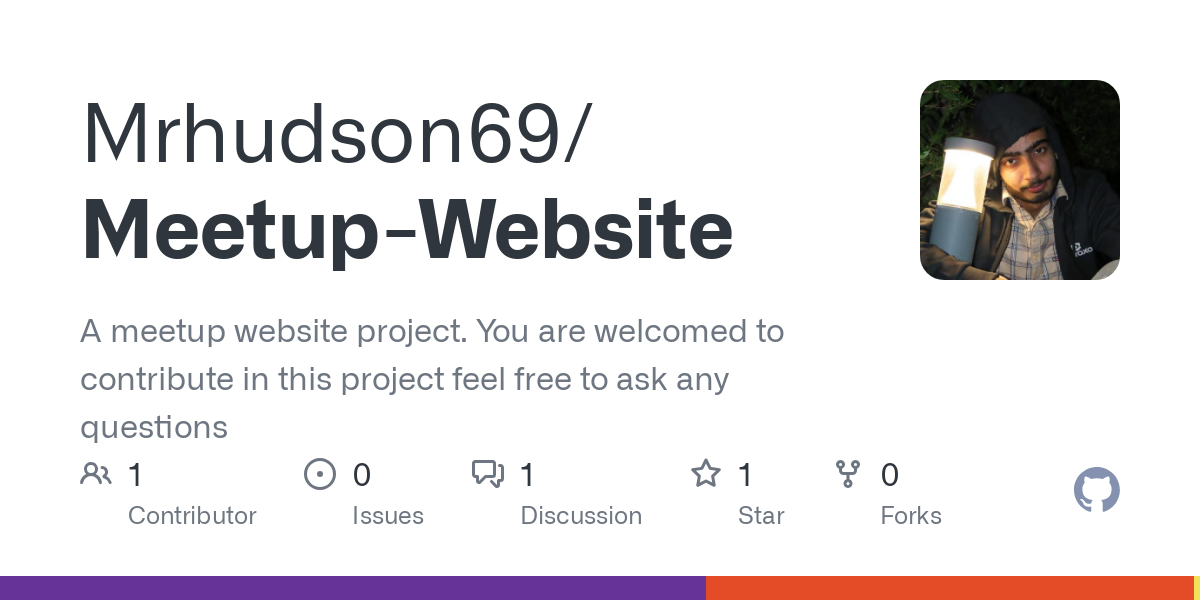 Meetup Website