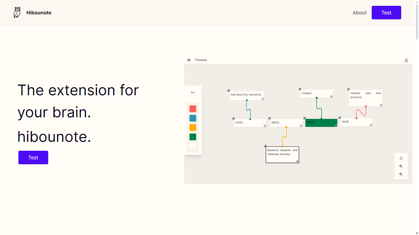 Hiboune 자리 표시 자 배너