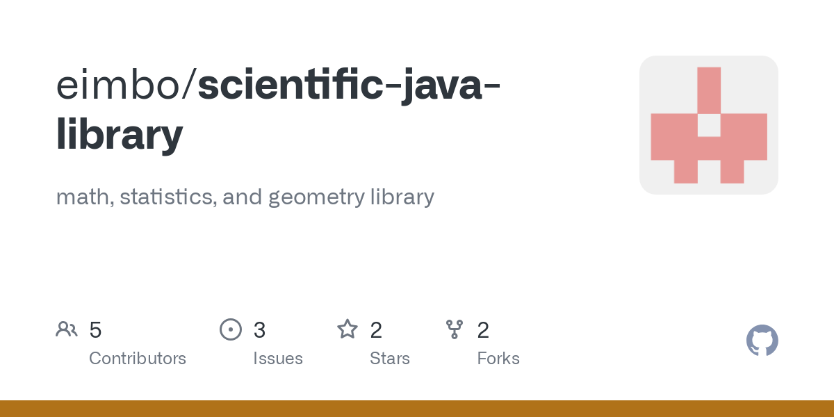 scientific java library