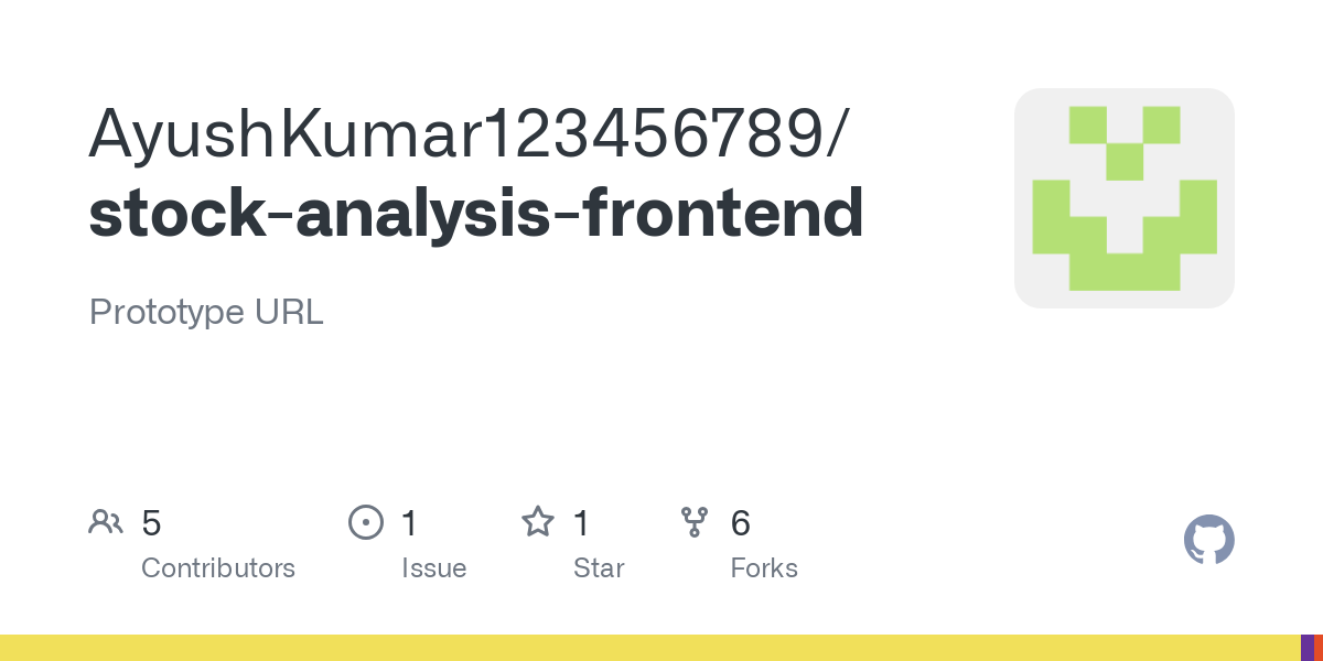stock analysis frontend