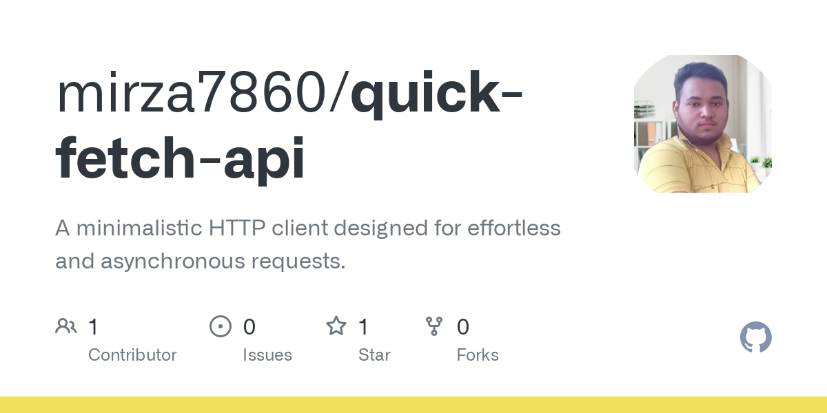quick fetch api
