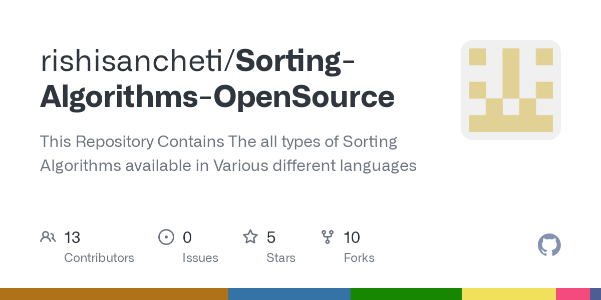 Sorting Algorithms OpenSource