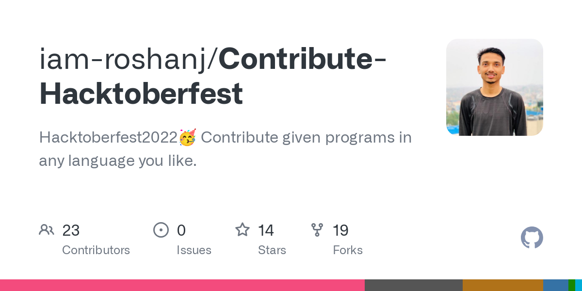 Contribute Hacktoberfest