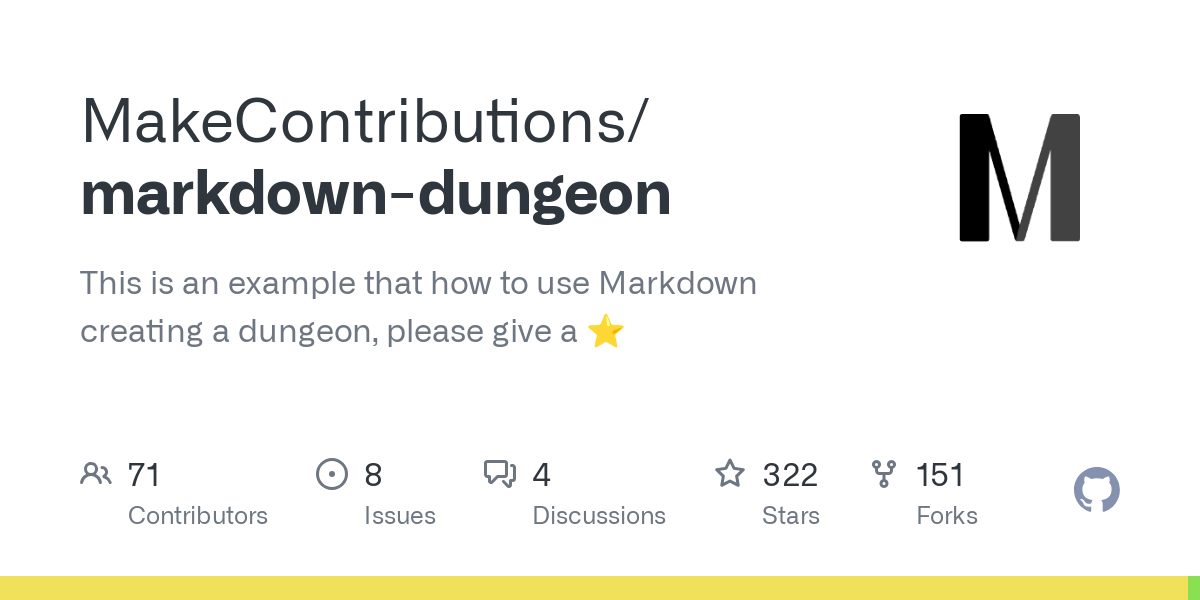 markdown dungeon