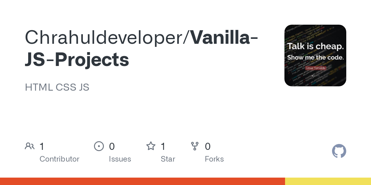 Vanilla JS Projects