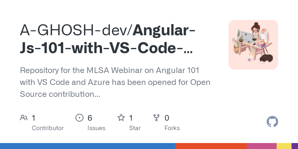 Angular Js 101 with VS Code Azure MLSA Webinar 1