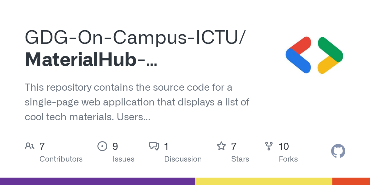 MaterialHub Hactoberfest