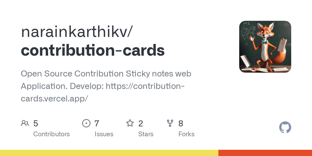 contribution cards