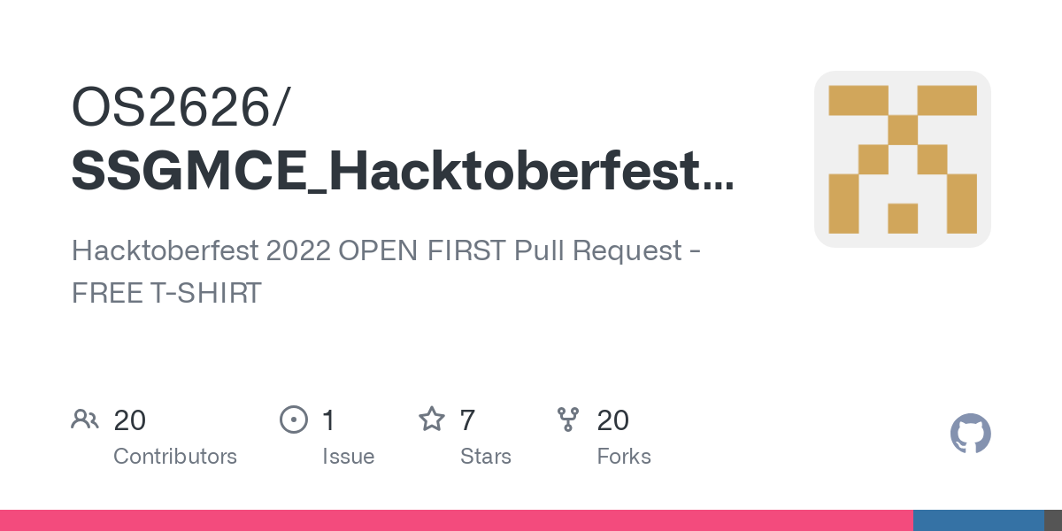 SSGMCE_Hacktoberfest2022