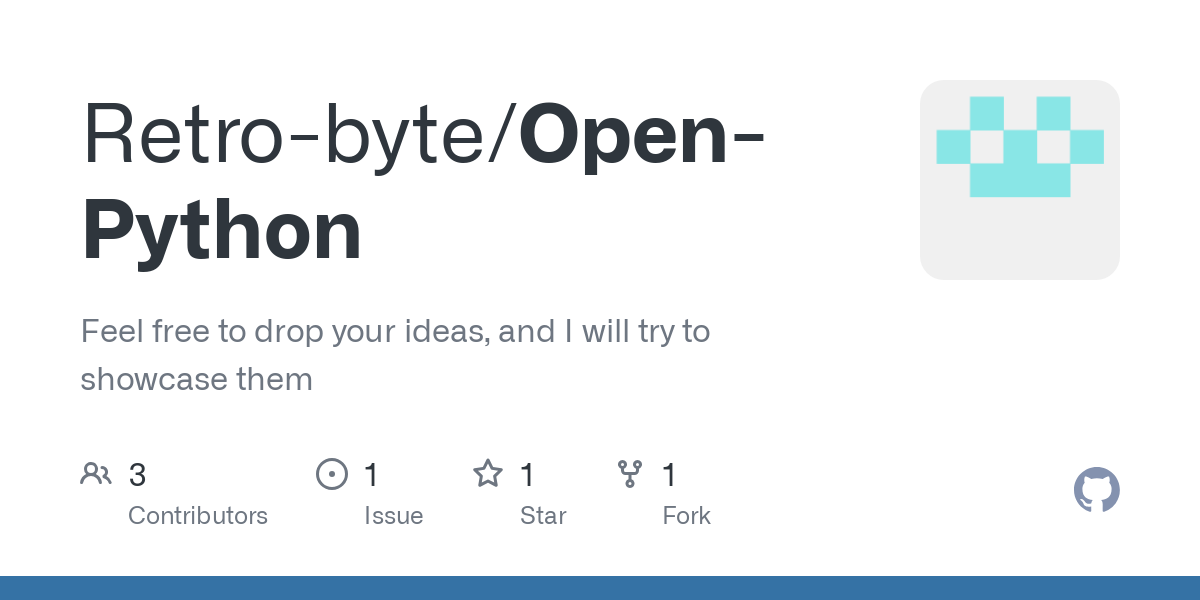 Open Python