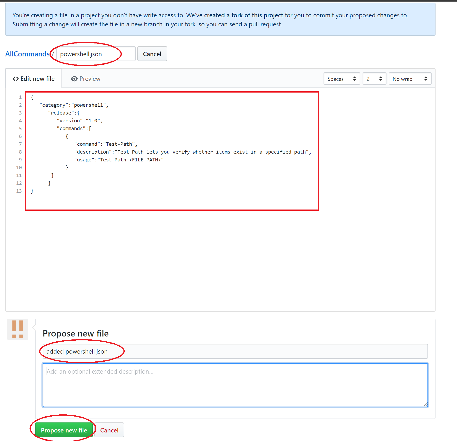 변경 사항을 추가하십시오