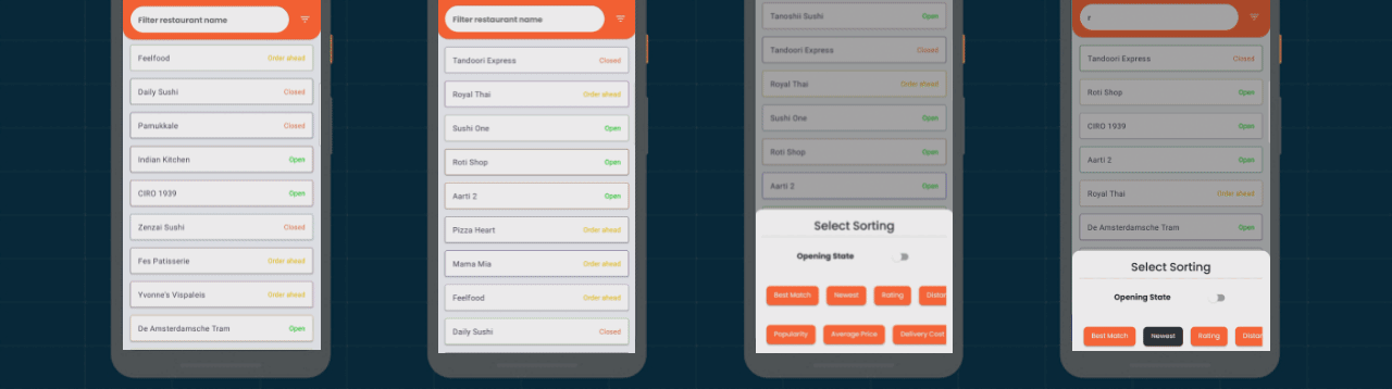 레스토랑 -Jetpack Compose