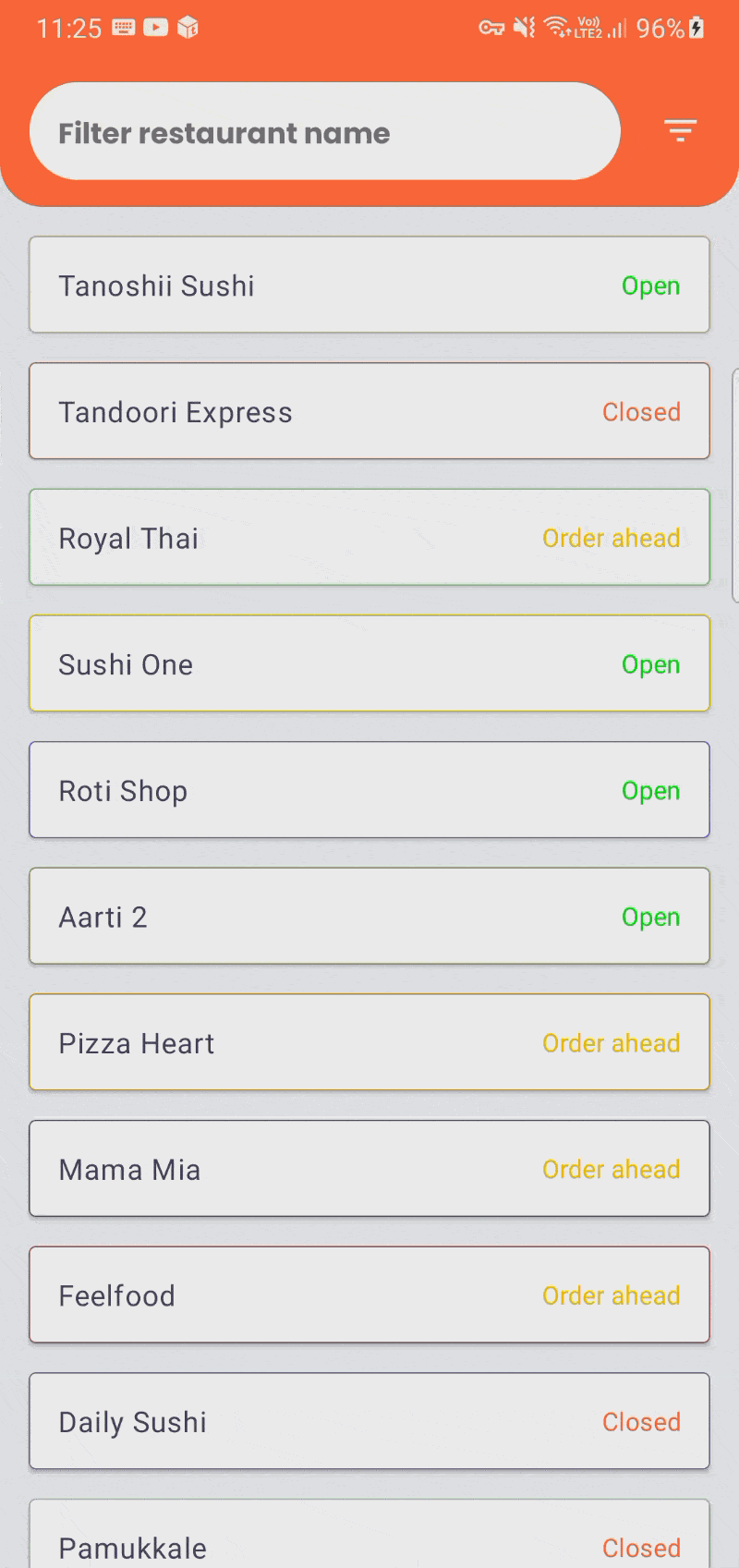 레스토랑 -Jetpack Compose