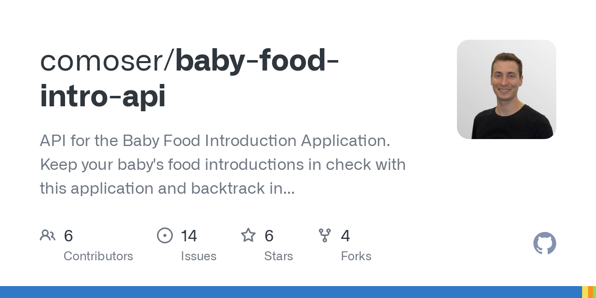 baby food intro api