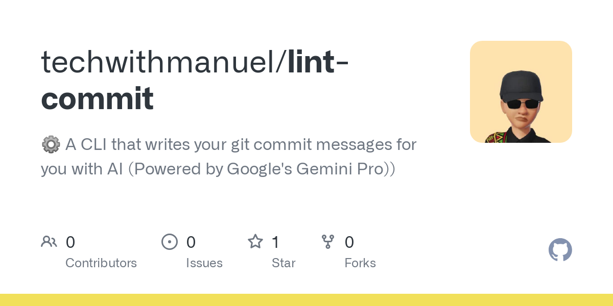 lint commit