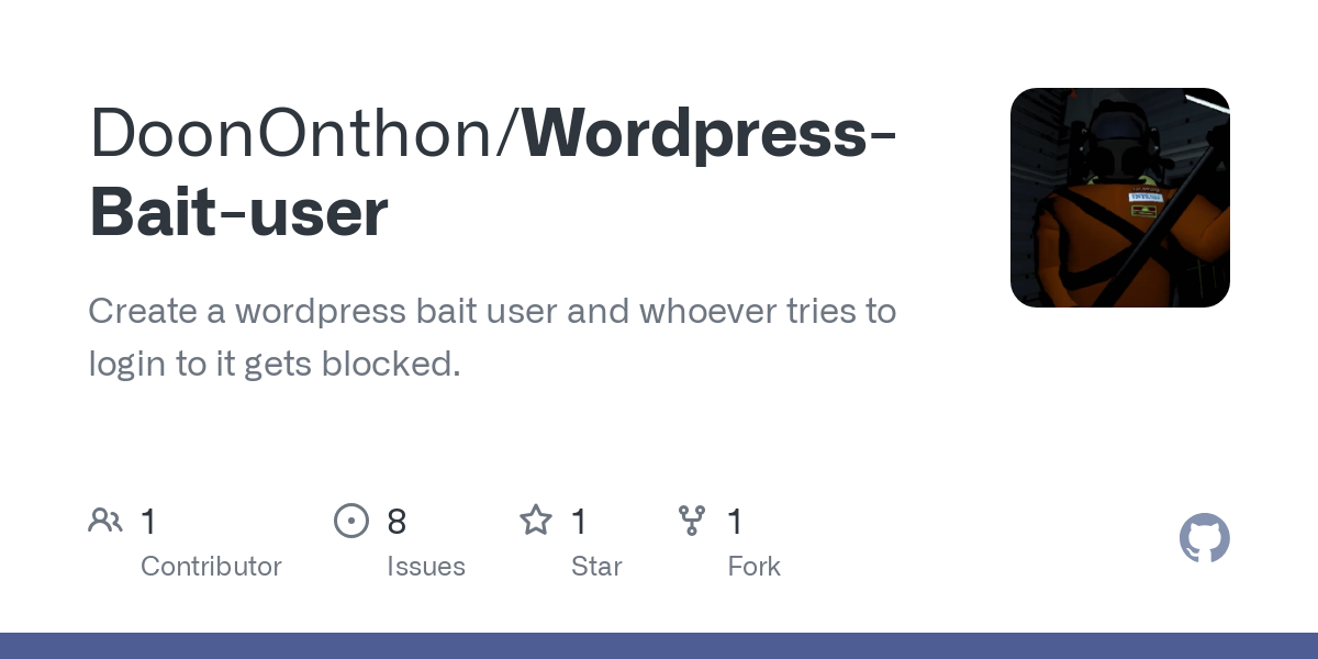 Wordpress Bait user