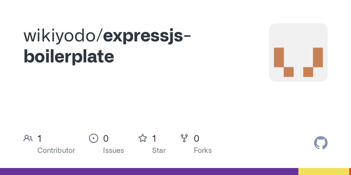 expressjs boilerplate