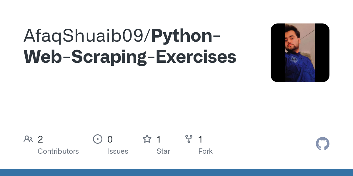 Python Web Scraping Exercises