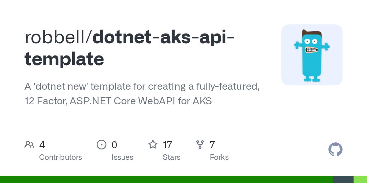 dotnet aks api template