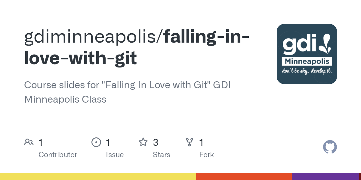 falling in love with git