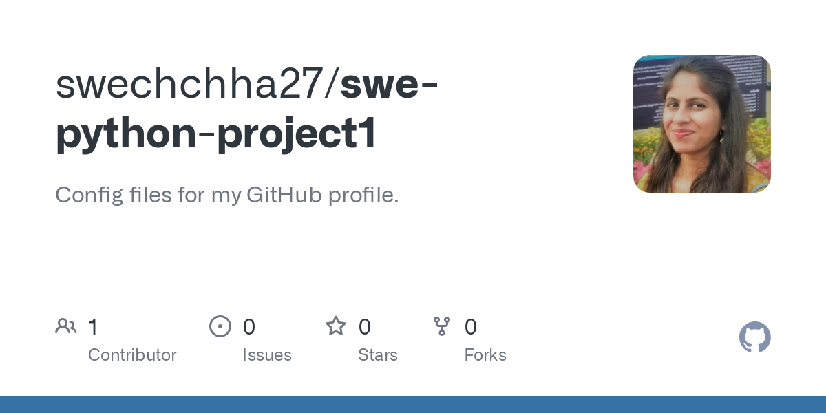 swe python project1
