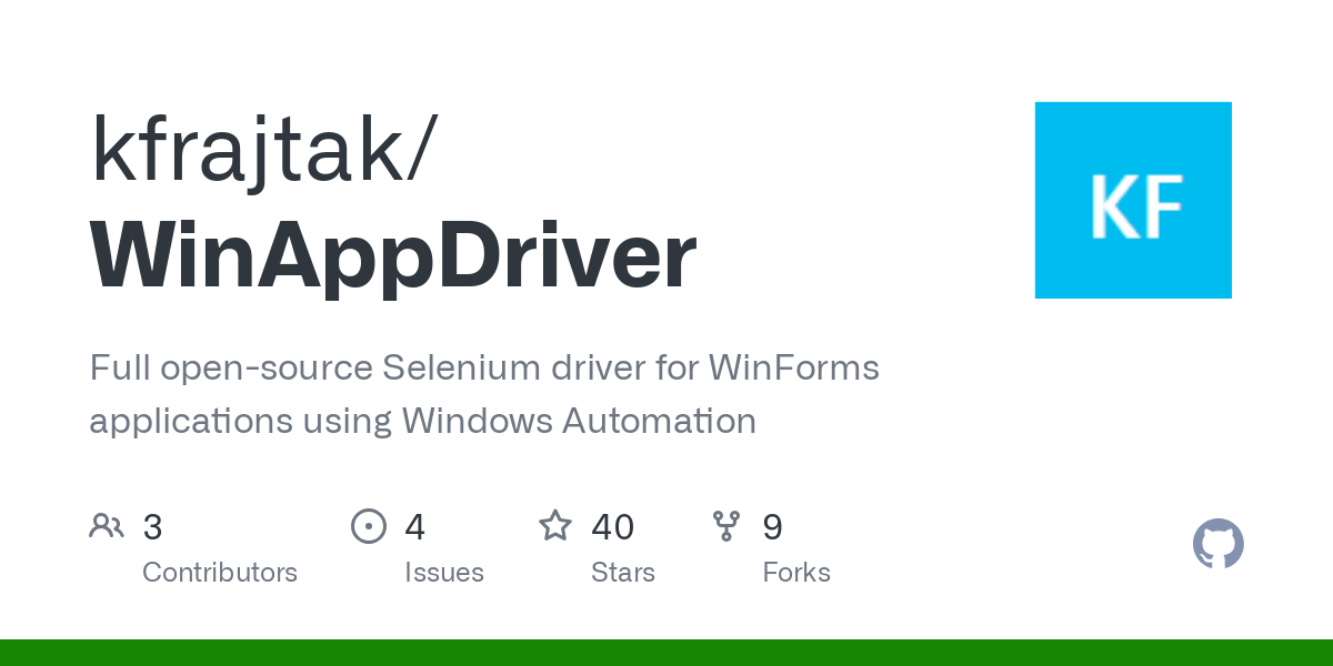 WinAppDriver