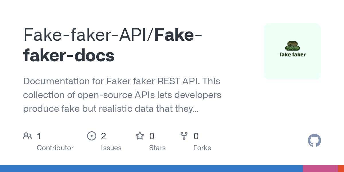 Fake faker docs