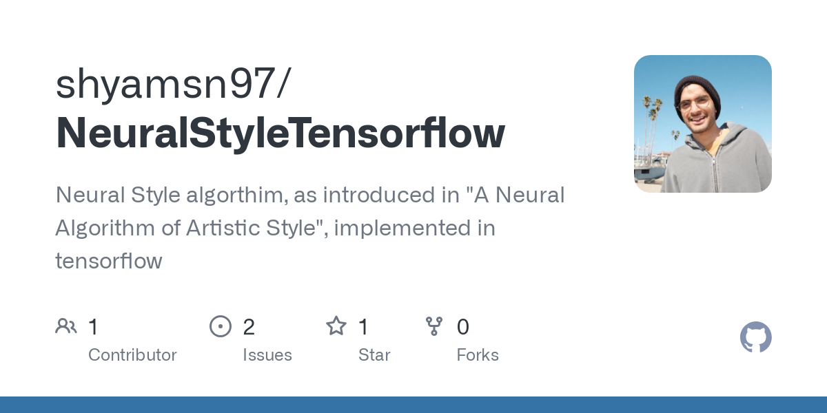 NeuralStyleTensorflow
