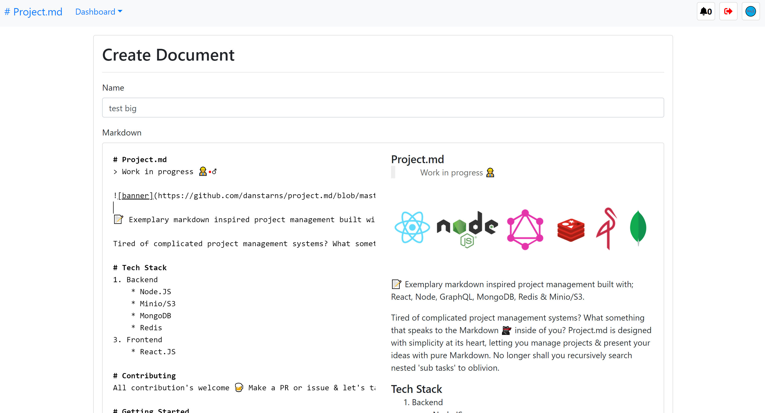 إنشاء وثيقة