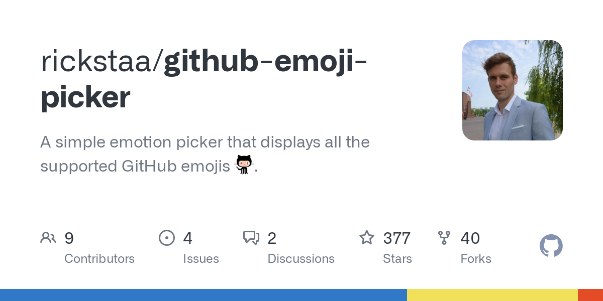 github emoji picker