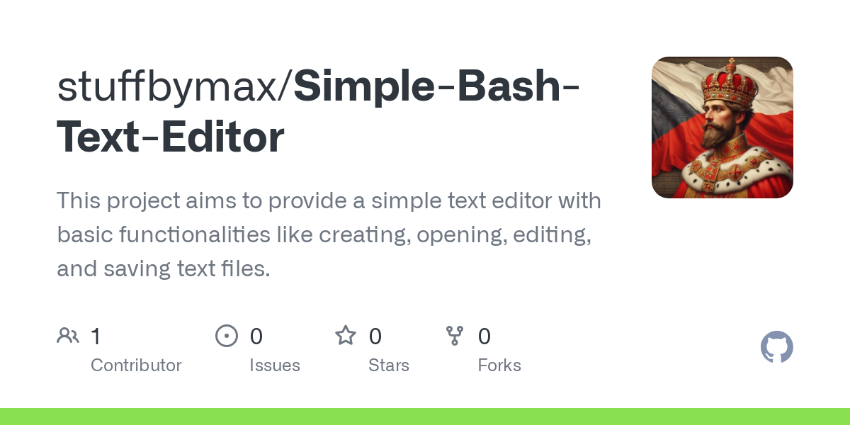 Simple Bash Text Editor