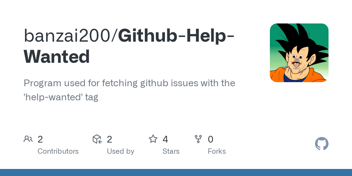 Github Help Wanted