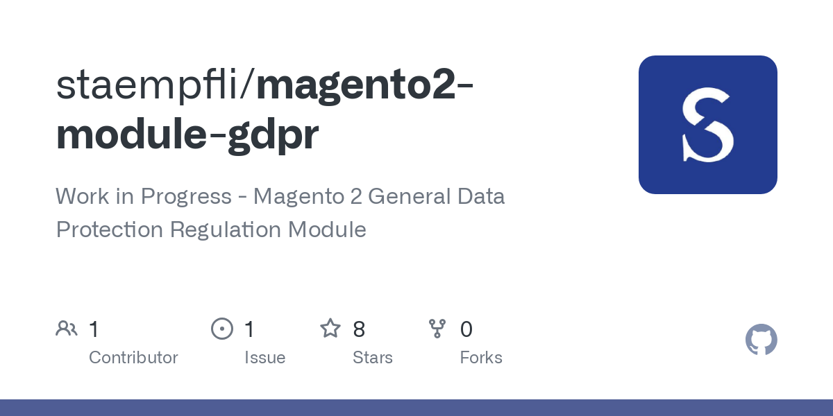 magento2 module gdpr