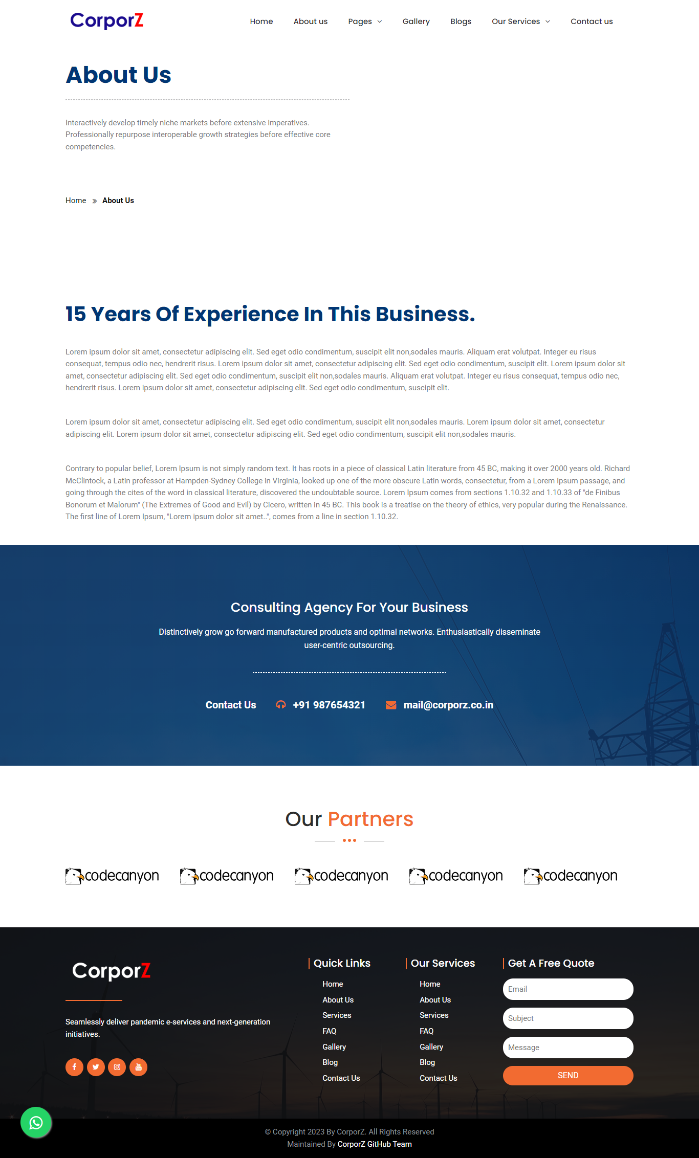 About-US 스크린 샷