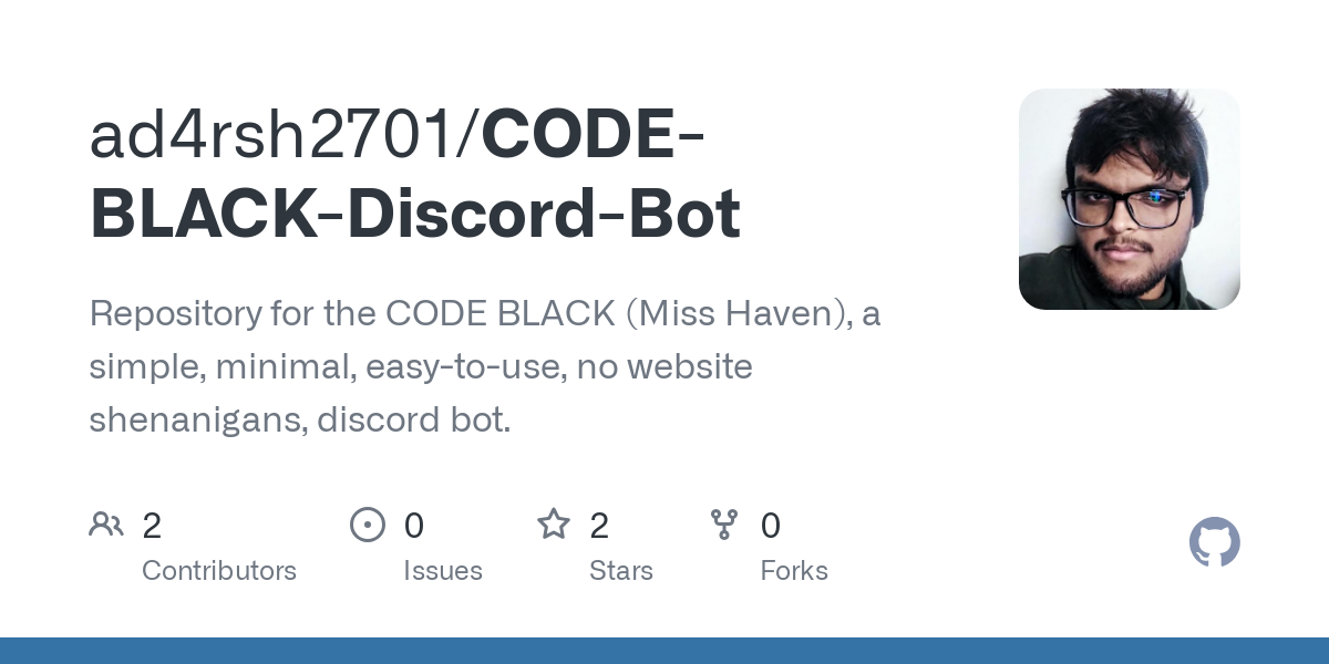 CODE BLACK Discord Bot