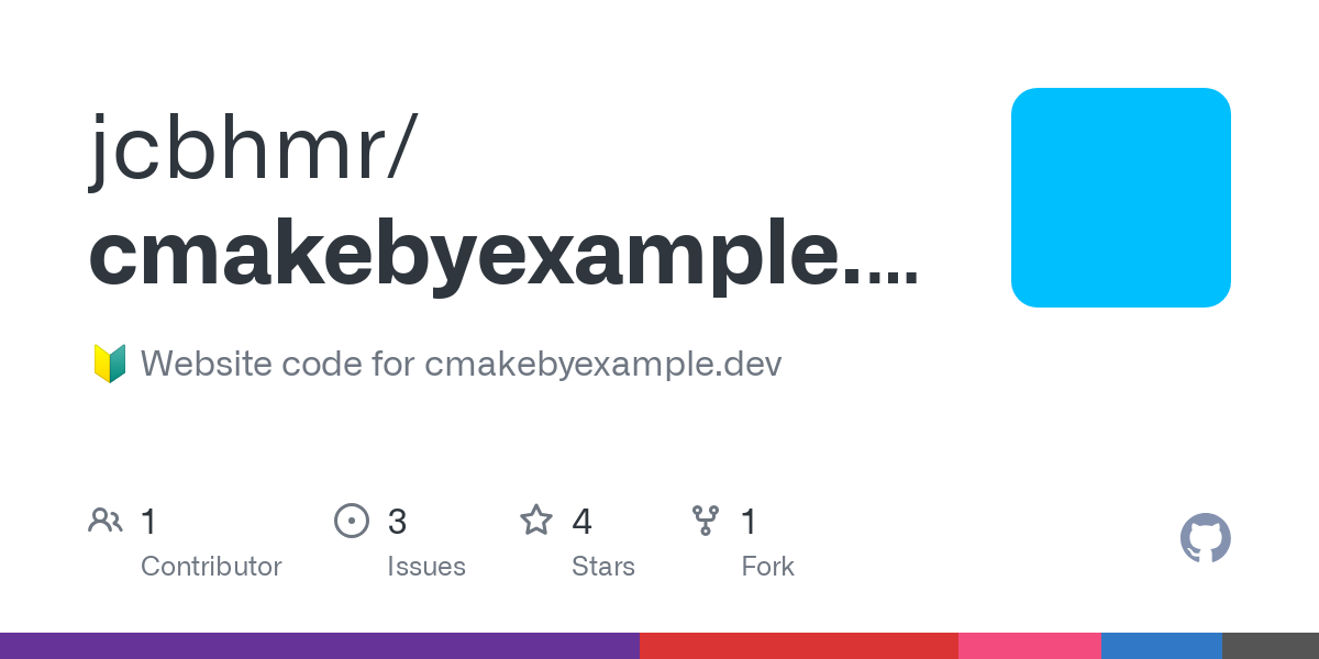 cmakebyexample.dev
