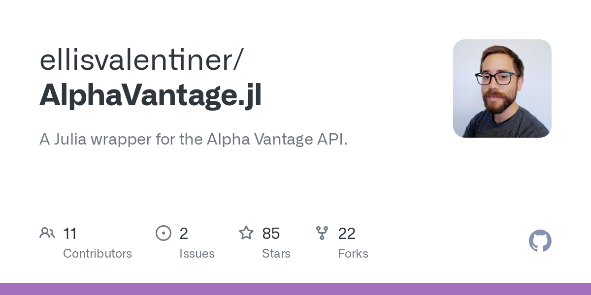 AlphaVantage.jl