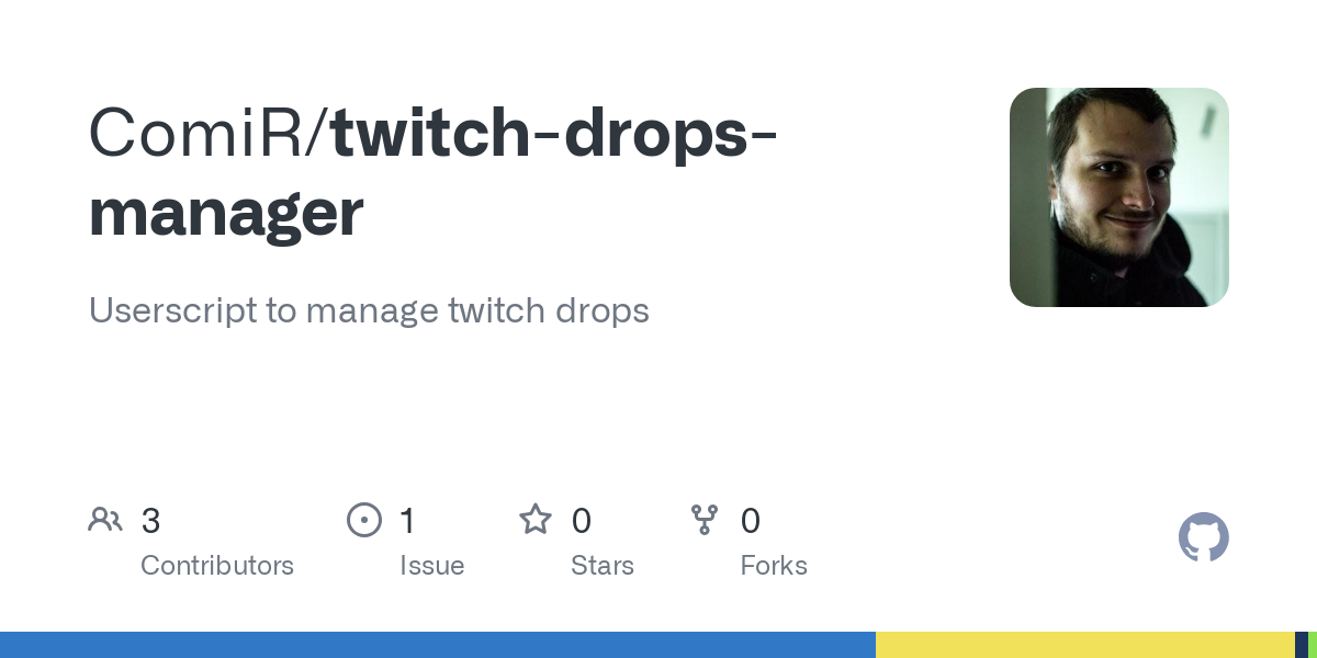 twitch drops manager