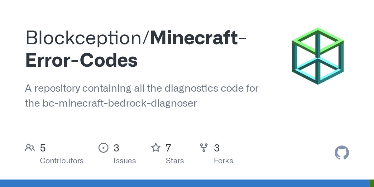 Minecraft Error Codes