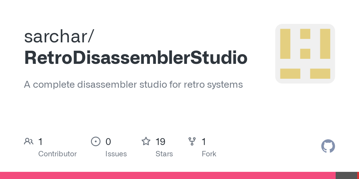 RetroDisassemblerStudio