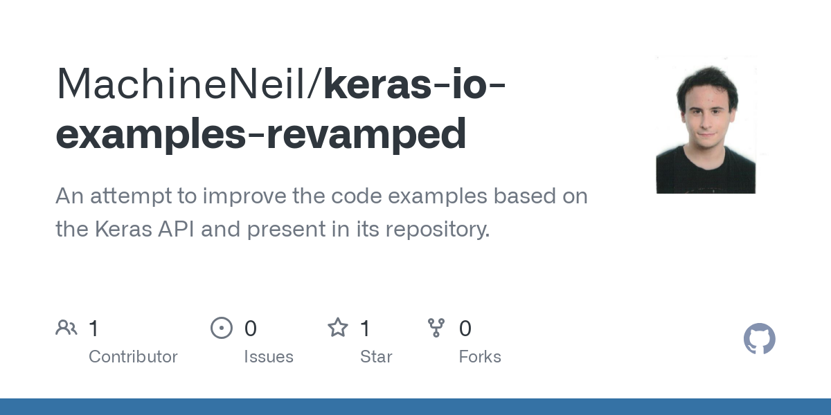keras io examples revamped