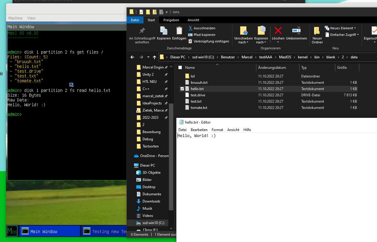 Importing Windows Files