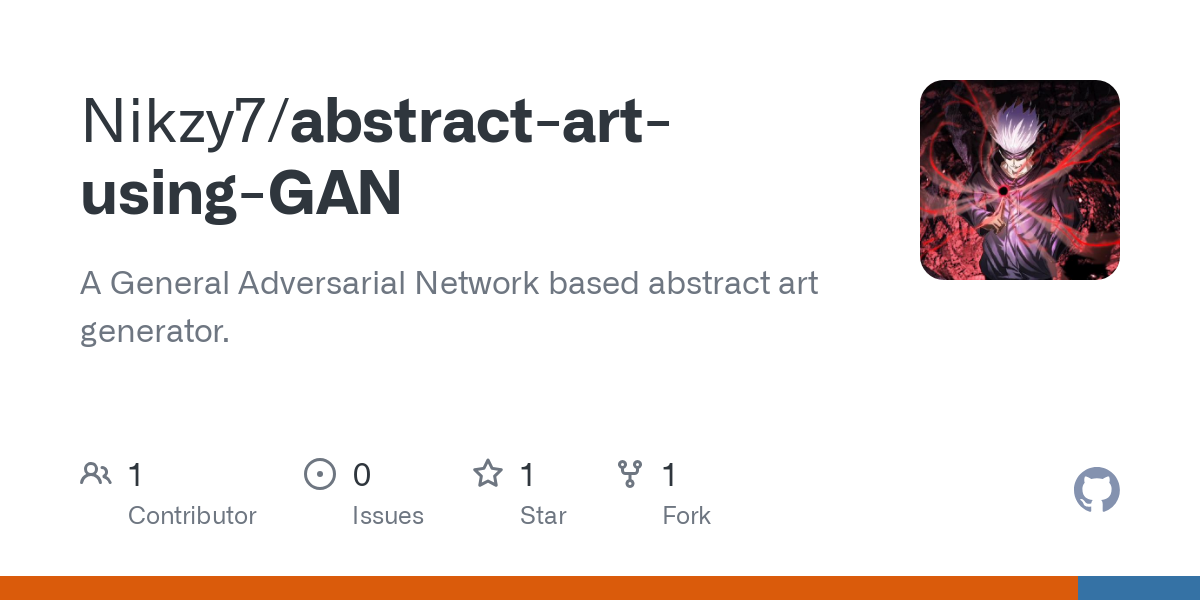 abstract art using GAN