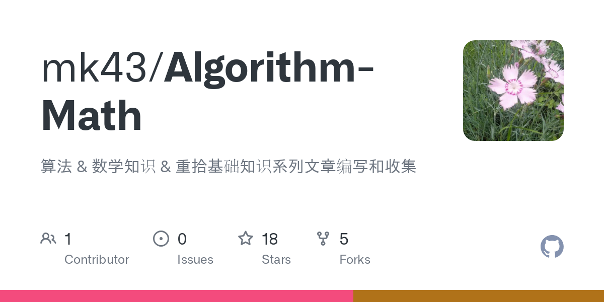 Algorithm Math