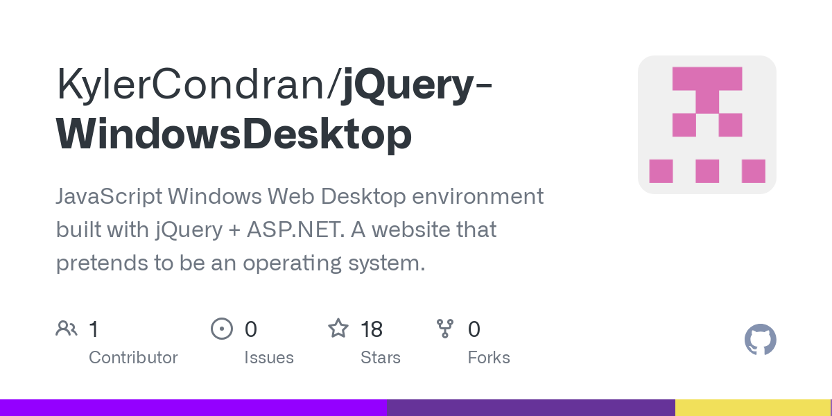 jQuery WindowsDesktop