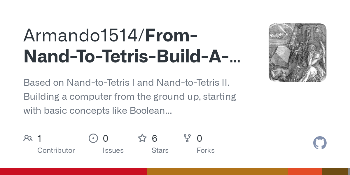 From Nand To Tetris Build A Modern Computer