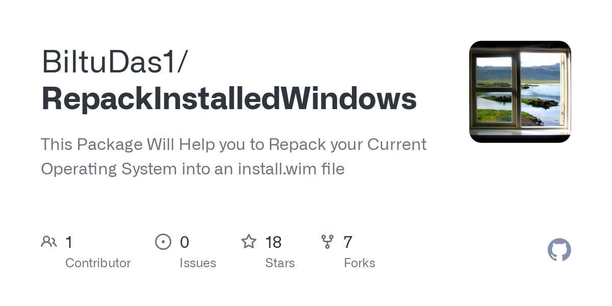 RepackInstalledWindows
