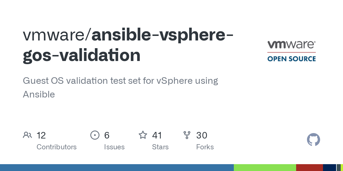 ansible vsphere gos validation