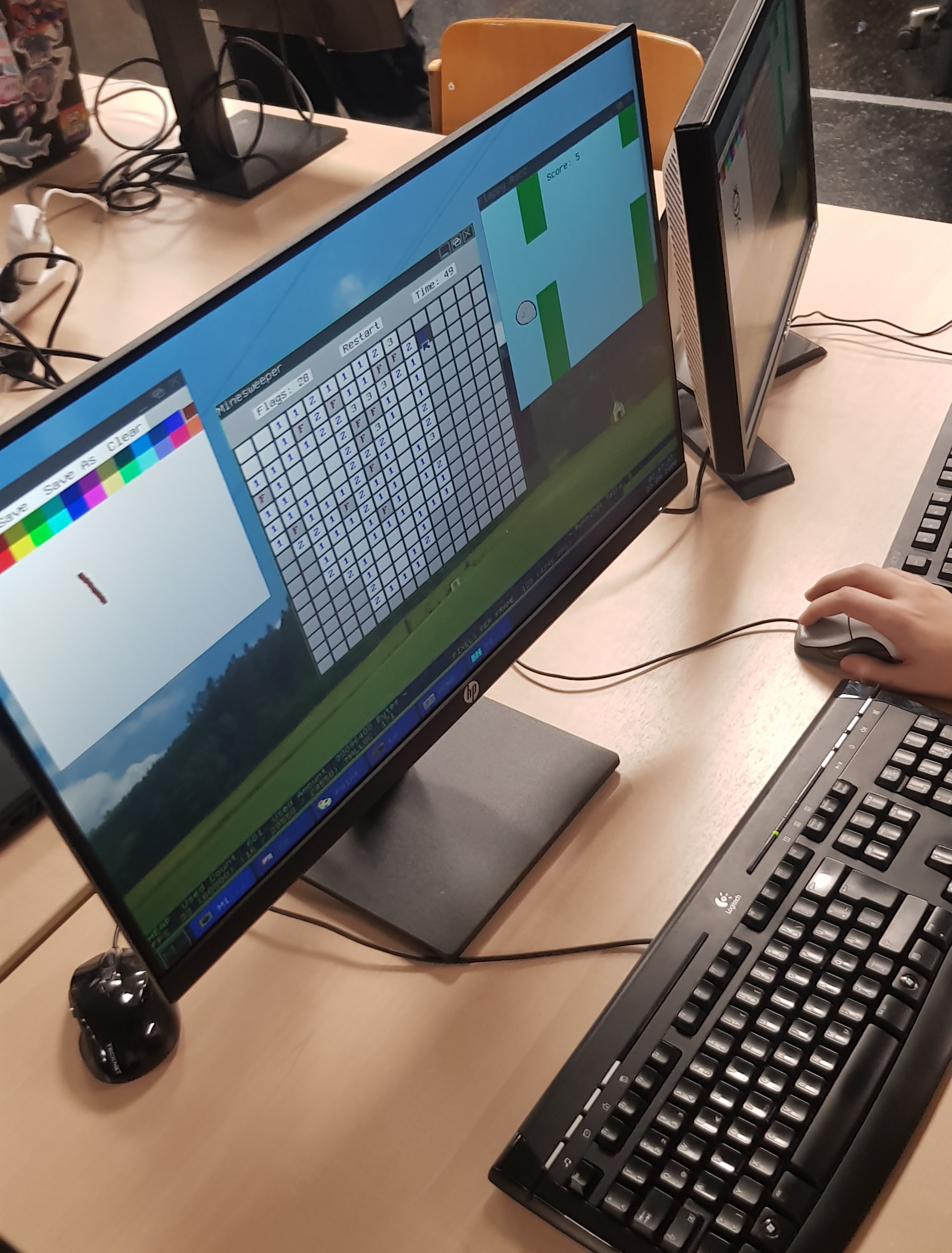 내 학교의 날에 전시 된 Maslos2